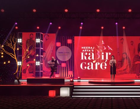 Kabir Cafe Stage design based on coke studio Concept . Cafe Stage Design, Exhibition Graphic Design, Coke Studio, Marketing Specialist, Event Stage, Stage Set, Exhibition Stand, Stage Design, Cafe Design