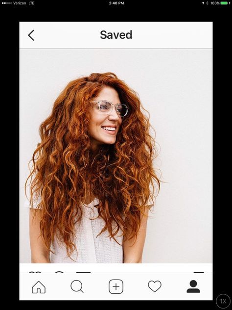 Red Curly Hair, Natural Wavy Hair, Long Red Hair, Hair Red, Long Red, Pompadour, Hair Envy, Long Curly Hair, Curly Hair Styles Naturally