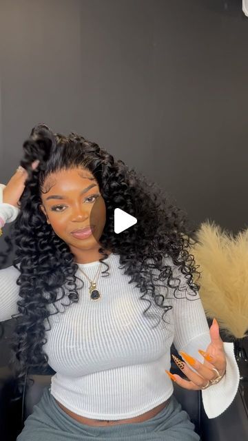 14K views · 1.3K likes | Leanna Marie 🇯🇲 on Instagram: "Loving this flip over look using 24.26.26 water wave bundles + 20” water wave frontal from @rawhouse_extensions 🥰

We blew it out then wand curled it and it came out so cuteeee 😍🔥 

Jet black: @colorme.ri 

.
.
.
.
#atlantahairstylist #atlhairstylist #atlstylist #atlwiginstallation #atlsewin #frontalsewin #wiginstall #atlfrontals #atlclosures #closuresewin #traditionalsewin" Flip Over Wand Curls, Water Wave Sew In, Water Wave Hairstyles, Wand Curls On Weave, Weave Curls, Frontals Sew In, Sew In Weave, Quick Weave, Wand Curls