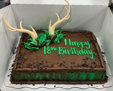 Hunting Sheet Cakes For Men, Deer Sheet Cake, Hunting Sheet Cake, Buck Cake, Deer Hunting Cake, Hunting Birthday Cakes, Deer Hunting Birthday, Walmart Cakes, Deer Birthday Party