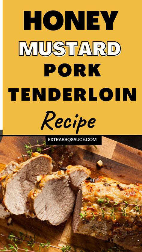 Pork Tenderloin is the most nutritious part of pork and if you have never had it then you are missing out on this delicious cut. Check out this sweet, savory Honey Mustard Pork Tenderloin Recipe that would make you fall in love with this meat cut. Honey Mustard Pork Tenderloin is best eaten with rice or you even chop it up and use it inside spring rolls. Honey Mustard Glazed Pork Tenderloin, Honey Mustard Pork Tenderloin Crockpot, Pork Tenderloin Recipes In Oven Mustard, Pork Tenderloin Honey Mustard, Pork Tenderloin Recipes Honey Mustard, Mustard Glazed Pork Tenderloin, Honey Mustard Pork Loin, Mustard Pork Loin, Honey Mustard Pork Tenderloin