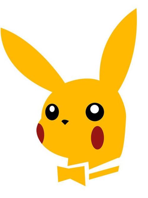 Cute Pokemon Art, Pikachu Pikachu, Playboy Bunny, Arte Popular, Cute Pokemon, Funny Cartoon, Pokemon Art, Illustrations Posters, Funny Cute