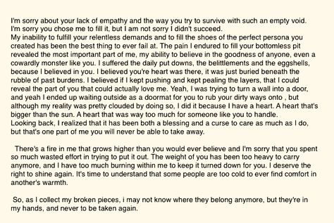 An unsent letter to my narcissist. Narcissistic Love Letter, Letter To Toxic Mother, Letter To A Narcissistic Mother, Post Breakup Letter, Unsent Love Letters, Letter To Narcissistic Husband, Letter To My Narcissistic Husband, Letter To Narcissistic Boyfriend, Letter To My Abuser