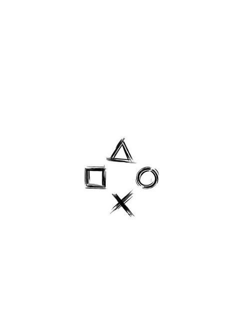 Small Gaming Tattoo, Programming Tattoo Ideas, Borderlands Tattoo, Playstation Tattoo, Pikachu Tattoo, Unique Tattoos For Men, Tatuagem Masculina Pequena, Gamer Tattoos, Basic Tattoos