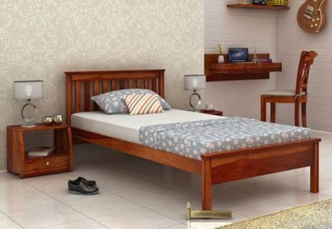 Beds Without Storage, Low Floor Bed, Trundle Bed Kids, Bed Without Storage, Trundle Bed With Storage, Wooden Sofa Set Designs, Single Size Bed, Wooden Bed Design, Wooden Street