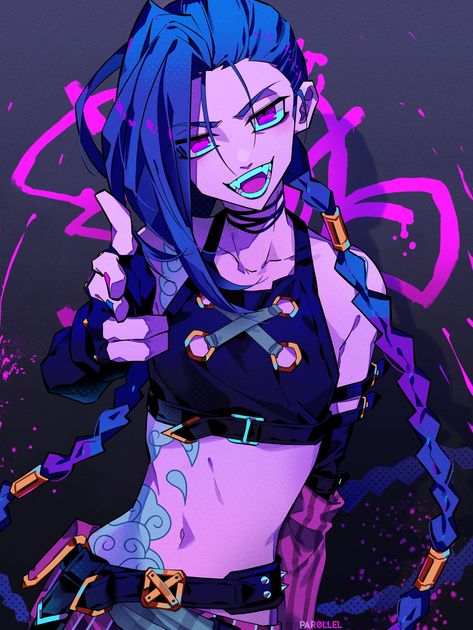 ✖️ par0llel ✖️ on Twitter: "JINX #Arcane… " League Of Legends Poster, Jinx Arcane, Jinx League Of Legends, League Of Legends Characters, Lol League Of Legends, 영감을 주는 캐릭터, Cartoon Art Styles, Art Reference Poses, Cool Artwork