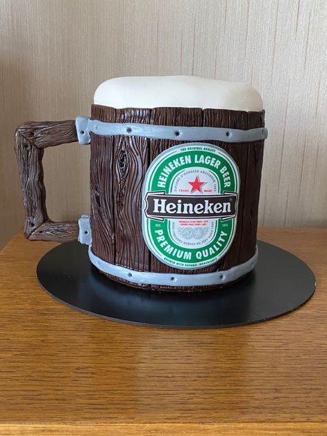 Heineken Cake, Animal Masks Craft, Cheese Cake Filling, Diy Cakes, Heineken Beer, Cake Filling, Cake Kids, Birthday Cake For Him, Masks Crafts