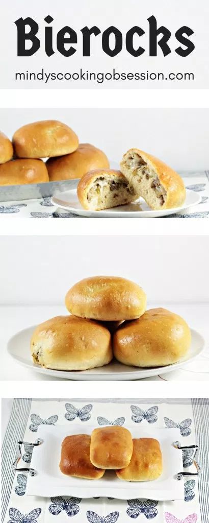 Sliders Ground Beef, Dutch Pastries, Cabbage Ground Beef, Bierocks Recipe, Meat Stuffing, Norwegian Recipes, Breakfast Sliders, Harvest Food, Savory Baking