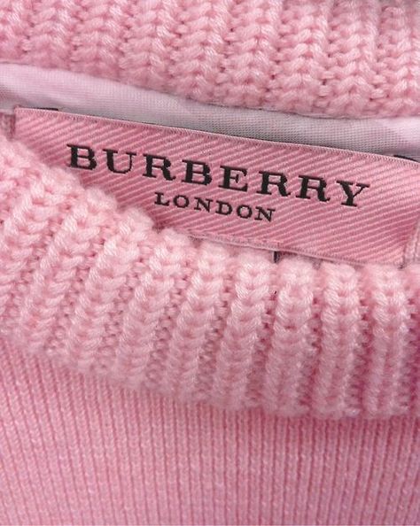 Burberry-Burberry for my daughter but I don't think she owns anything pink. Pink Sweater, Burberry, London, Pink