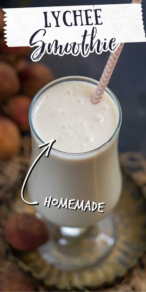 Lychee Smoothie, Lychee Recipes, Lychee Juice, Refreshing Breakfast, Breakfast Crockpot Recipes, Breakfast Quiche Recipes, Fruit Yogurt, Healthy Breakfast Recipes Easy, Quick Breakfast Recipes