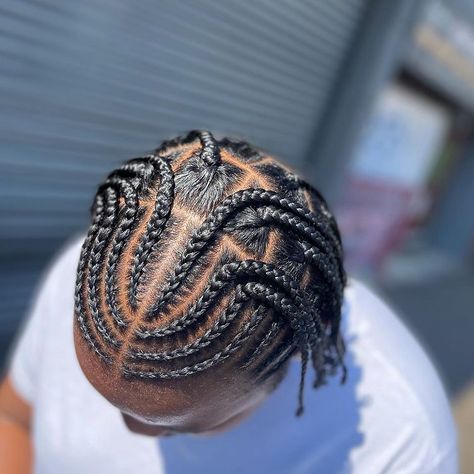 ❄️❄️❄️ . . . . . . . . . . #cornrows #cainrows #dutchbraids #braidstyles #braids #braidsformen #braidideas #trianglebraids #sheabutter… | Instagram Easy Men Hairstyle, Cornrows Into Twists, Fulani Braids Men, Mens Box Braids, Brunette Hair Transformation, Mens Braids Hairstyles Cornrows, Mens Braided Hairstyles, Boys Cornrows, Boys Braids