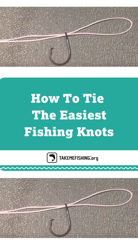 Easy Fishing Knots, Fishing Knots Tutorials, Palomar Knot, Fishing Line Knots, Knot Guide, Fly Fishing Knots, Hook Knot, Fishing Hook Knots, Kayak Fishing Accessories