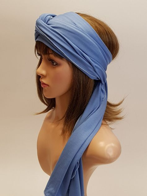 Chemo Head Scarf, Hair Covering, Head Scarf Tying, Extra Long Hair, Hippie Hair, Scarf Head, Hair Band Accessories, Pin Up Hair, Scarf Material