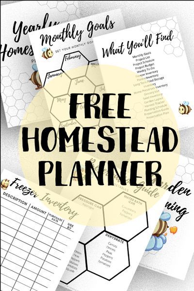 Farm Management Printables, Annual Homestead Schedule, Homestead Binder Free Printable, Farm Planner Free Printable, Free Homestead Printables, Free Homestead Planner, Homesteading Organization, Homesteading Printables, Homesteading Planner