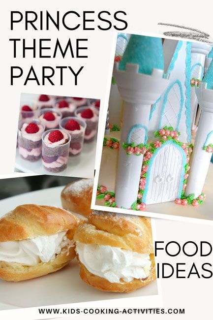 Plan a Princess theme dinner party. Princess Lunch Ideas, Princess Themed Food, Theme Dinner Party, Kids Cooking Activities, Dinner Party Ideas, Themed Food, Princess Theme, Party Recipes, Lunch Menu