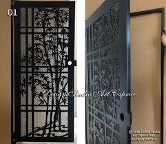 Laser Cut Door, Wooden Screen Door, Interior Railings, Security Screen Door, Laser Cut Panels, Security Screen, Laser Cut Steel, Expanded Metal, Wooden Screen