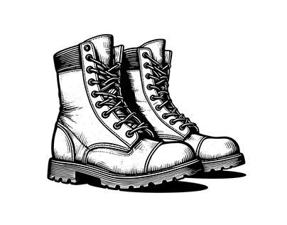 Check out new work on my @Behance profile: "Boots SVG" http://be.net/gallery/189474437/Boots-SVG Work Boots Drawing, Boots Illustration Drawing, Boot Doodle, Boot Sketch, Boots Tattoo, Boot Drawing, Boots Illustration, Boots Svg, Steel Boots