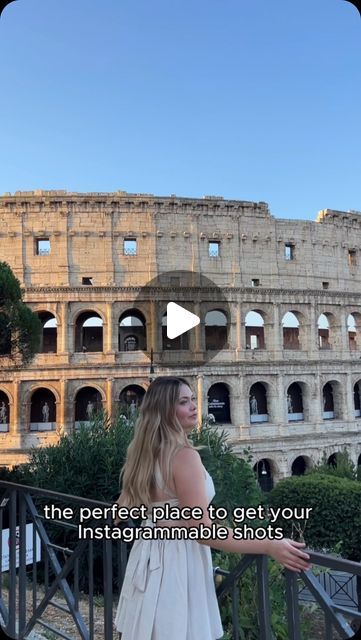 Rome | Travel | Hotels | Food | Guides on Instagram: "Check out our secret spot to avoid tourists while getting your Instagram shots with the Colosseum in Rome 📸

📲 Download the Free Travly App to book your next trip to Rome ❤️ Link in bio @travly 

#instagramphotos #hiddengems #rome #colosseum #romeitaly #rometravel" Rome Photo Spots, Rome Places To Visit, Rome Colosseum, Trip To Rome, Rome Photo, The Colosseum, Our Secret, Europe Trip, Rome Travel