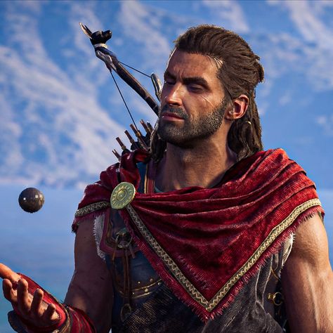 Assassin's Creed Odyssey 3D Wallpapers: Dive into Epic Realms in Stunning Detail! Check more at https://bestwallpaperhd.com/assassins-creed-odyssey-3d-wallpapers/ Alexios Assassin's Creed Fanart, Alexios Assassin's Creed, Assassin's Creed Odyssey Alexios, Assassin's Creed Wallpaper, All Assassin's Creed, Assassin's Creed Odyssey, Creed Game, Assassins Creed Art, Assassin Creed