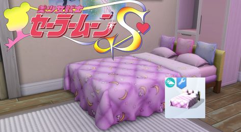 Mod The Sims - Sailor Moon Beds! Anime Sims 4 Cc Furniture, Sims 4 Anime Body Pillow Cc, Sims 4 Cc Madoka Magica, Sailor Moon Sims 4, Sims 4 Sailor Moon Cc, Sims 4 Cc Sailor Moon Clothes, Salior Moon Sims 4 Cc, Moon Bedding, Sailor Moon Dress