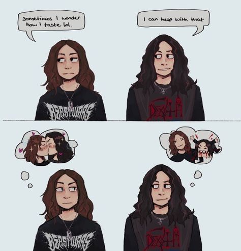 Deathgasm Movie, Brodie Deathgasm, Metalhead Oc Art, Zakk Deathgasm, Metalhead Drawing, Metal Icon, Mayhem Fanart, Goth Memes, Indie Art