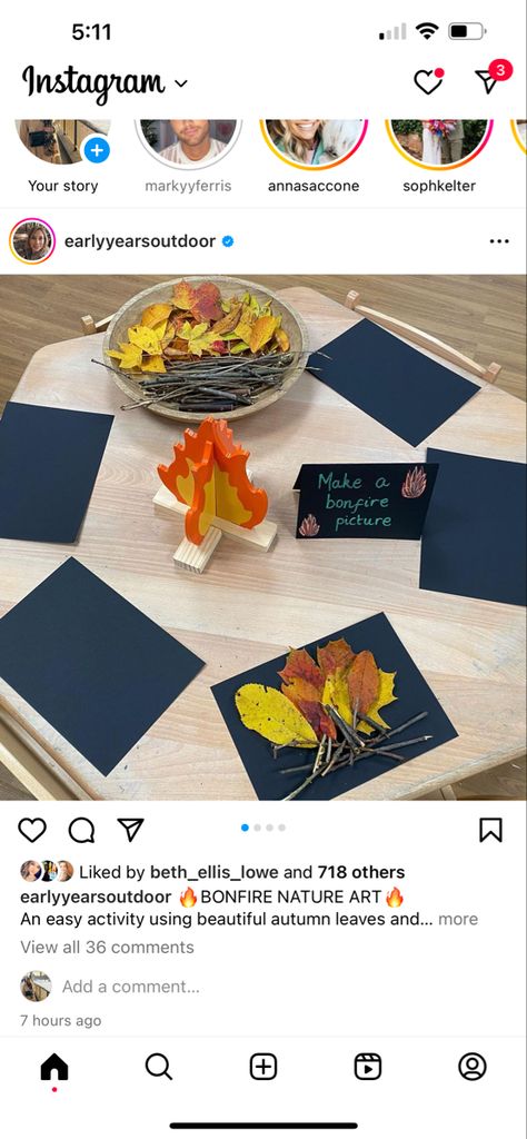 Eyfs November Activities, October Eyfs Activities, Halloween Curiosity Approach, Autumn Eyfs Activities Preschool, Bonfire Activities Eyfs, Bonfire Eyfs Activities, Fireworks Activities Eyfs, Autumn Creative Activities Eyfs, Eyfs Creative Activities