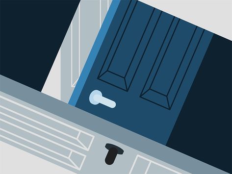 Infinite Doors by Dan Palmer on Dribbble Door Opening Animation, Door Animation, Door Portal Drawing, Doorway Illustration, Door Opening Illustration, Door Illustration, Portal Gif Aesthetic, Art Supply Box, Process Infographic