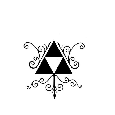 Triforce Tattoo Design 1 by SvanaM on DeviantArt |   1 line tattoos couple Small Triforce Tattoo, Loz Tattoo, Tri Force Tattoo, Tattoo Layout, Triforce Tattoo, Diy Tattoo Permanent, Zelda Tattoo, Gamer Tattoos, Tattoo Outline Drawing