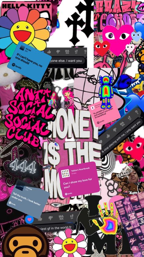 Junk Wallpaper Iphone, Anti Social Wallpaper, Junk Wallpaper Laptop, Anti Social Social Club Wallpaper, Junk Wallpaper, Jordan Rose, Silence Is Better, I Only Want You, Hello Kitty Shop