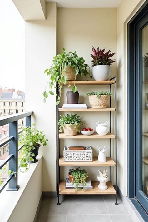 Turn your balcony into a green oasis! 🌿 Embrace the joys of open shelving with unique decor and plants that make every sip of coffee feel like a mini-vacation. Can't decide if it's a garden or a gallery? Why not both! 🌼🌟

From quirky planters to charming decorations, discover how to elevate your outdoor space. Your balcony called; it wants style! 🪴✨ #HomeDecor #BalconyBliss #CreativeShelving Quirky Planters, Elegant Tea Set, Balcony Decor Ideas, Balcony Pool, Colorful Textiles, Green Oasis, Mini Vacation, Unique Planter, Cozy Reading Nook