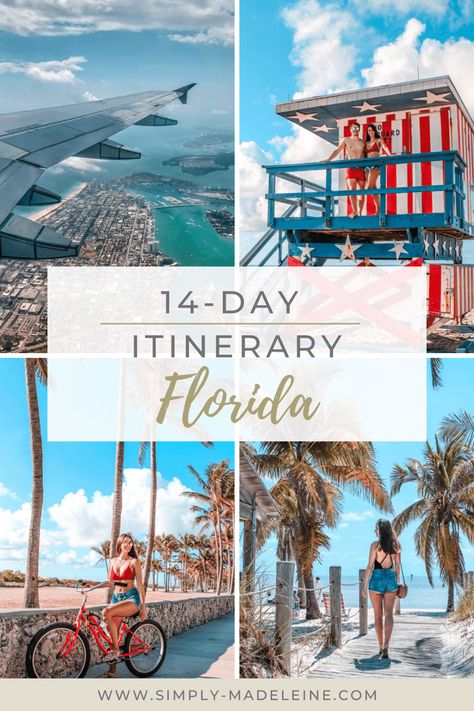 Florida Itinerary, Florida Road Trip, Florida Vacation Spots, Beach Road Trip, Florida Travel Guide, Road Trip Places, Us Road Trip, Visit Florida, Road Trip Planning