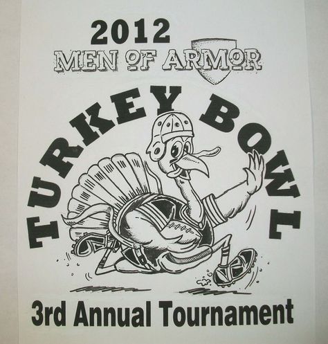 6th Annual "Men of Armor" Turkey Bowl Flag Football Tournament! Tickets, Cary | Eventbrite Turkey Bowl Football, Turkey Bowl, Thanksgiving Football, Turkey Football, Football Tournament, Fall Designs, Cary Nc, Flag Football, Vinyl Ideas