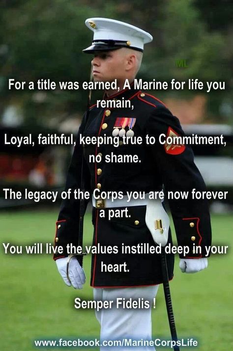 Espirit de Corps Marine Corps Quotes, Marine Quotes, Military Life Quotes, Usmc Quotes, Marines Girlfriend, Once A Marine, Military Man, Marine Wife, Military Quotes