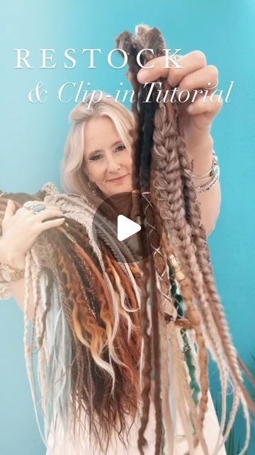 Marjolein van der Weide on Instagram: "💞 RESTOCK & Tutorial Dread Clip-ins 💞

Yessss it’s time for a full and extended Restock of the Dread Clip-ins 🙌

Breakdown of the-How-to? It’s Clip & Play…
💞 divide the hair around the ear line
💞 tease the hair or make tiny braids
💞 apply the clip ins

💡 how many?
2-3 clip ins for a fun accent look
4-5 clip ins for a partial and volume look

Want to check the full collection? Unlock a DM with the direct 🔗 to your inbox by commenting 
✨ MUSTHAVE ✨ 
.
.
.
#clipins #newhair #hairtutorial #foryou #restock" Clip In Dreads, Tiny Braids, Partial Dreads, Dread Hairstyles, The Ear, Clip Ins, Hair Tutorial, New Hair, How Many