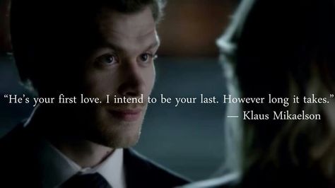 Klaus <3 Vampire Quotes, Klaus From Vampire Diaries, Tvd Quotes, Klaus The Originals, Klaus And Caroline, Vampire Diaries Quotes, Vampire Diaries Seasons, Savage Quotes, Joseph Morgan