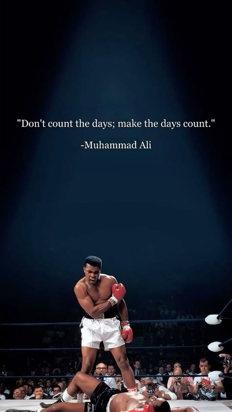 If you want to get motivation, follow my account. Sports Motivation Wallpaper, Boxing Motivation Wallpaper, Mohamed Ali Quotes, Muhammad Ali Aesthetic, Gym Quotes Men, 2025 Motivation Quotes, Muhammed Ali Quotes, Boxing Motivation Quotes, Warrior Quotes Inspiration