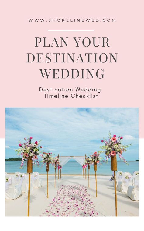 See our destination wedding timeline checklist to get ready for your 'I do's.' Find out destination wedding pros and cons and how to plan a wedding abroad. Start getting ready for your big day. Destination Wedding Planning Timeline, Cancun Wedding Reception, Destination Wedding Timeline, Wedding Timeline Checklist, Wedding Planning Checklist Timeline, Mexico Wedding Ideas, Destination Wedding Budget, Best Beaches In Mexico, Wedding Budget Tips