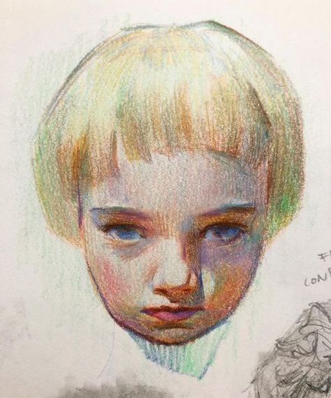 Chris Hong Art, Color Pencil Illustration, Rennaissance Art, Colour Pencil, Arte Inspo, Arte Sketchbook, Ap Art, Sketchbook Inspiration, Realistic Art