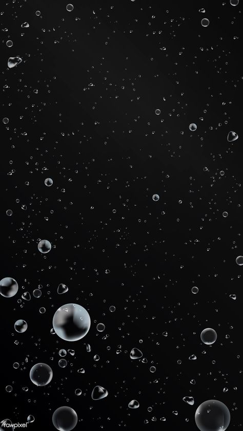 Air bubbles in water background vector | free image by rawpixel.com / Niwat Rain Iphone Wallpaper, Bubbles In Water, Iphone Wallpaper Dark, Image Pixel Art, Thumbnails Youtube Background, Background Water, About Rain, Editing Resources, Water Icon