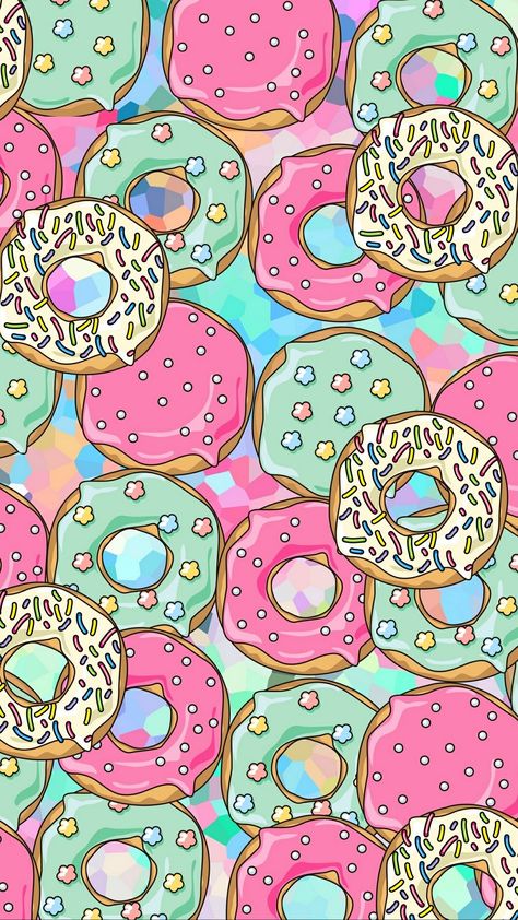 Academic Agenda, Cute Food Wallpaper, Schedule Organizer, Donut Pattern, Simple Iphone Wallpaper, Pocket Planner, Smartphone Wallpaper, Cute Patterns Wallpaper, Cute Wallpaper Backgrounds