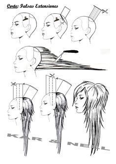 Hair Illustration, Haircut Straight, Long Wolfcut Haircut, Knitting Tips, Bangs Curly, Wolfcut Haircut, Long Wolfcut, Haircuts For Wavy Hair, Long Layered Haircuts