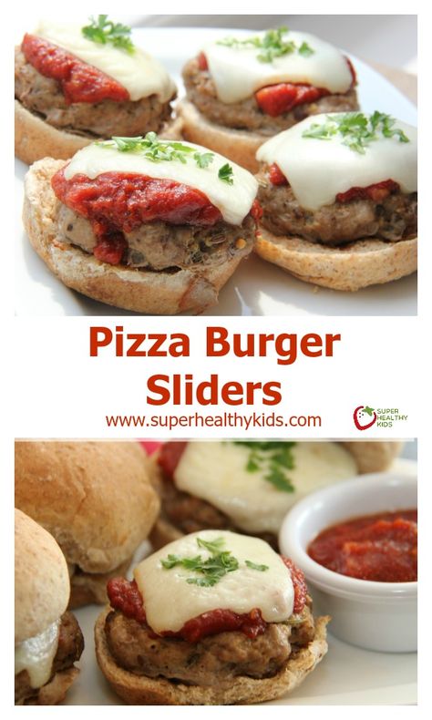 Burger Sliders Recipes, Beef Sausage Recipes, Overnight Oatmeal Healthy, Pizza Burger, Lo Carb Recipes, Burger Sliders, Pizza Burgers, Pizza Sauce Homemade, Slider Recipes