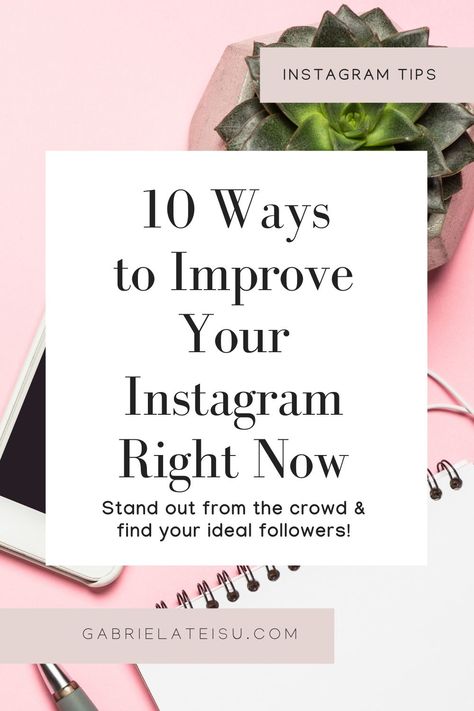 Looking to gain more followers on your Instagram? Click here for my top 10 tips on improving your Instagram account. Use these 10 tips to gain more followers and improve the aesthetic of your account. #Instagram | Instagram tips and tricks | how to grow on Instagram | how to grow on social media | how to market your business on Instagram | how to increase engagement on Instagram | Instagram followers how to gain | using Instagram to promote business | Instagram algorithm tips | How To Improve Instagram Account, Gaining Followers On Instagram, How To Gain Instagram Followers, How To Grow Instagram Followers, How To Grow A New Instagram Account, How To Gain Followers On Instagram Tips, Improve Instagram, Increase Followers, Insta Followers