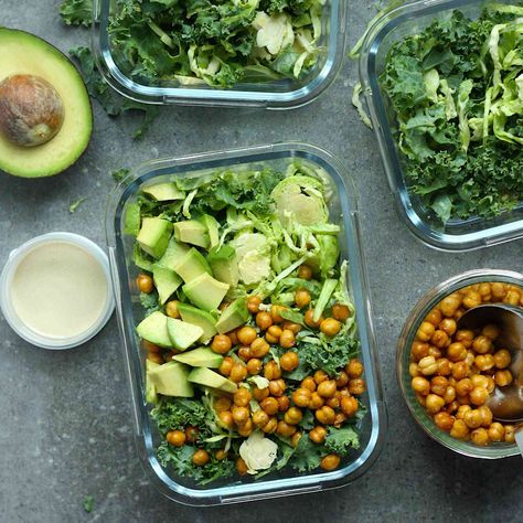 Vegan Lunch Ideas For Work, Crunchy Recipes, High Fibre Lunches, Chickpeas Recipes, Roasted Chickpeas Snack, Vegan Lunch Ideas, Lunch Ideas For Work, Chickpea Snacks, Brussels Sprouts Salad