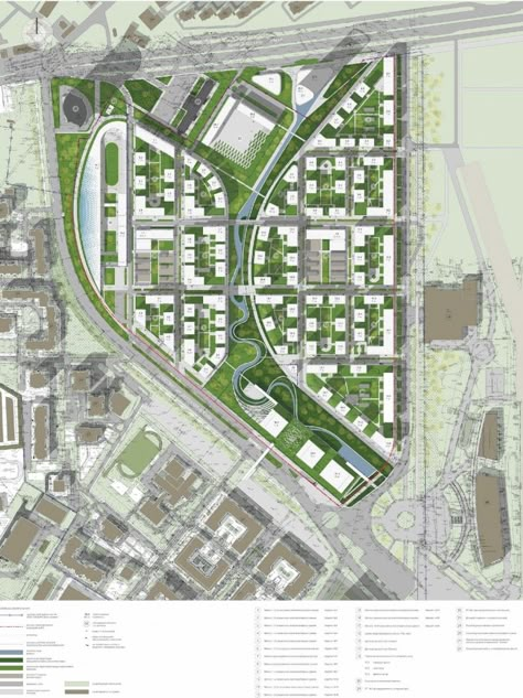 Masterplan Architecture, Plan Rendering, Urban Analysis, Urban Design Diagram, Urban Design Graphics, Urban Design Concept, Urban Design Architecture, Urban Design Plan, Urban Landscape Design