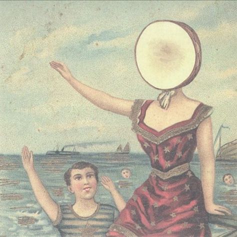 Aeroplane Over The Sea, Neutral Milk Hotel, The Sea, Milk, Hotel, Vinyl, Red