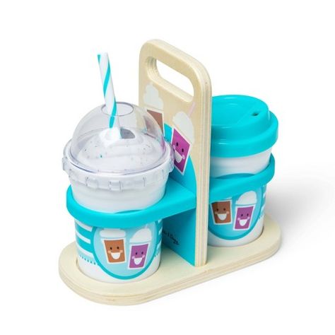 Melissa & Doug Hot & Cold Chocolate Drink Set Whipped Hot Cocoa, Whipped Hot Chocolate, Cold Chocolate, Toy Shopping Cart, Healthy Greens, Chocolate Drink, Hot Chocolate Coffee, Pretend Play Food, Cute Snacks