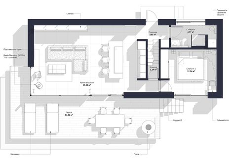 Roof Tops, Mountain Cottage, Cabin Exterior, Carpathian Mountains, Tiny House Floor Plans, Small House Plan, Layout Architecture, Modern Tiny House, Tiny House Decor