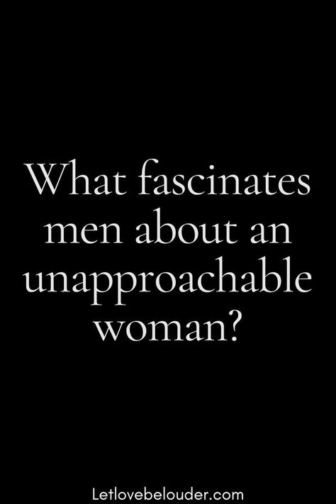 The causes: increased attractiveness Women who seem unapproachable are inherently very attractive to the opposite gender. They exude their own attractiveness because they become unhappy and show their counterparts: “I am special – and this is why I am not easy to get!” Am I Attractive, Conscious Mind, I Am Special, The Hidden World, Best Relationship Advice, Cute Couples Hugging, Reading Material, Women Life, Practical Advice