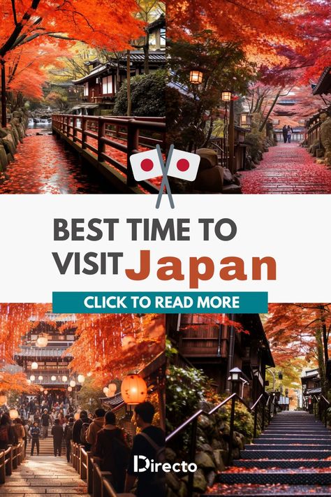 best time to visit Japan Places To Visit In Japan, Things To Do In Japan, Visit Tokyo, Japan Guide, Japan Itinerary, Japan Travel Tips, Japan Travel Guide, Tokyo Travel, Top Travel Destinations